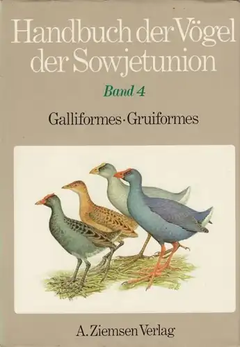 Buch: Handbuch der Vögel der Sowjetunion. Band 4, Potapov, R. L. / Flint, V. E