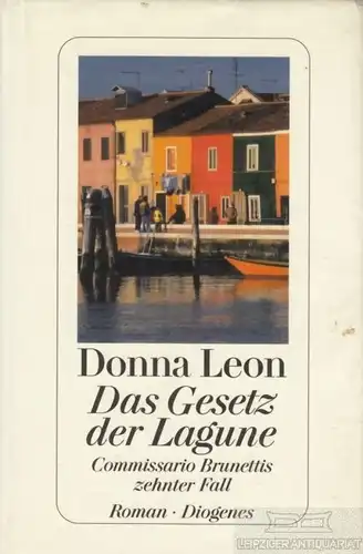 Buch: Das Gesetz der Lagune, Leon, Donna. 2002, Diogenes Verlag