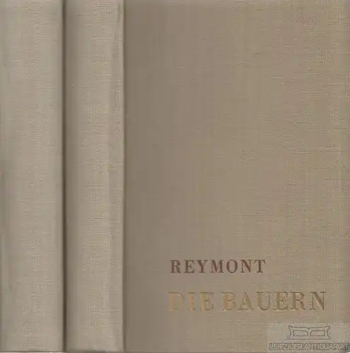 Buch: Die Bauern, Reymont, W. St. 2 Bände, 1954, Greifenverlag, gebraucht, gut