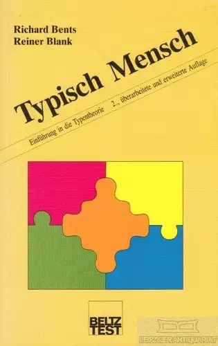 Buch: Typisch Mensch, Bents, Richard / Blank, Reiner. 1995, Beltz Test Verlag