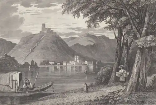 Lugo. aus Meyers Universum, Stahlstich. Kunstgrafik, 1850, gebraucht, gut 264421