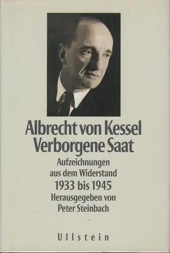 Buch: Verborgene Saat, von Kessel, Albrecht , 1992, Ullstein Verlag