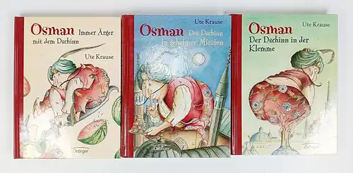 3 Bücher Osman. Krause, Ute, 2009 ff., Verlag Friedrich Oetinger, Konvolut