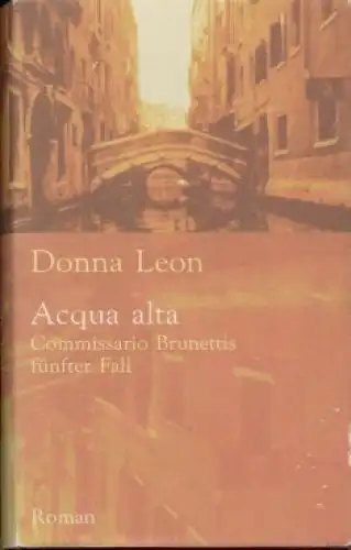 Buch: Acqua alta, Leon, Donna. 1997, Bertelsmann Club, gebraucht, gut