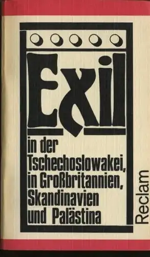 Buch: Exil in der Tschechoslowakei... Band 1. Seeger, Gisela, 1980, Reclam