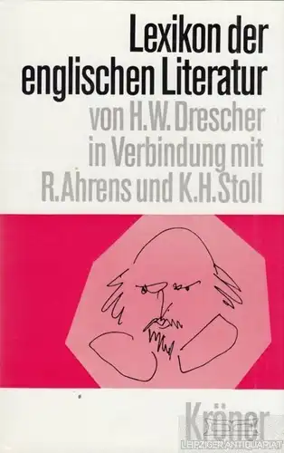 Buch: Lexikon der Englischen Literatur, Drescher, Horst W. u.a. 1979