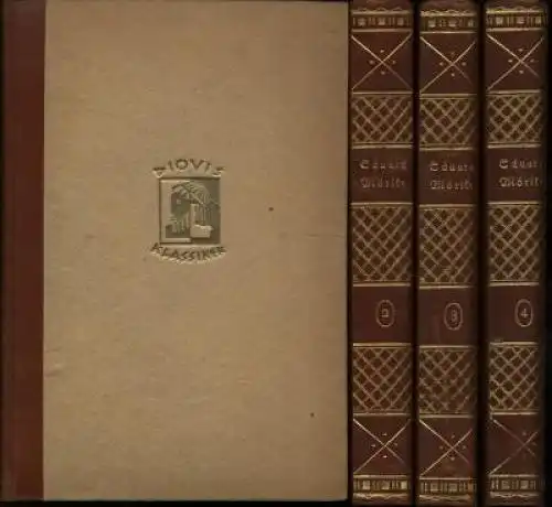 Buch: Ausgewählte Werke, Mörike, Eduard. 4 Bände, 1924, gebraucht, gut 42184