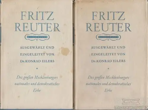 Buch: Des Grossen Mecklenburgers Nationales und Demokratisches Erbe, Reuter