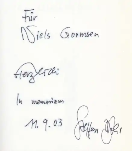 Buch: Mo(h)ritaten, Mohr, Steffen. 1996, LKG, gebraucht, sehr gut