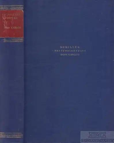 Buch: Schillers Werke. Nationalausgabe. Siebenter Band, Böckmann, Paul u.a. 1974