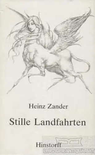 Buch: Stille Landfahrten, Zander, Heinz. 1983, Hinstorff Verlag, gebraucht, gut