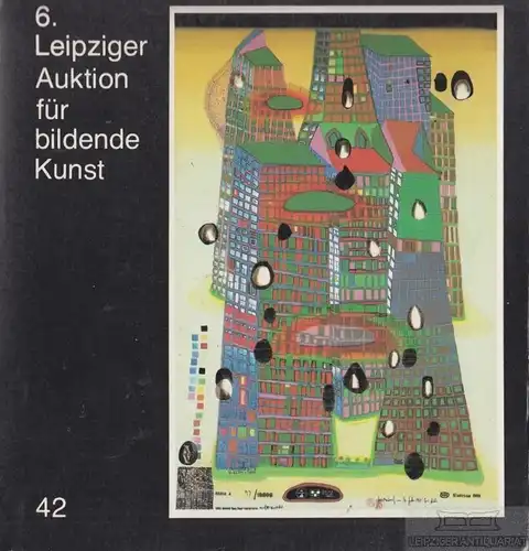 Buch: 6. Leipziger Auktion für bildende Kunst, Schulz, Hans-Peter u.a. 1989