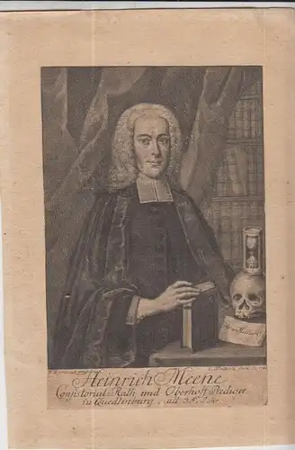 Buch: Predigten, Meene, Heinrich, 1747, Christian Friederich Weygand
