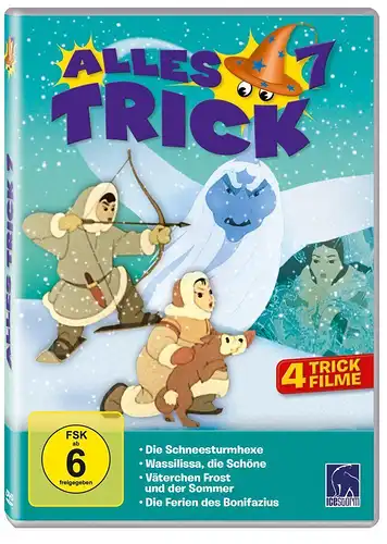 DVD: Alles Trick 7, Die Schneesturmhexe, Wassilissa die Schöne, Väterchen Frost