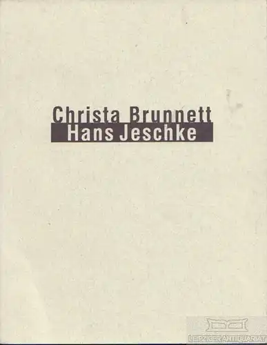 Buch: Christa Brunnett, Hans Jeschke, Schütz, Sabine. 1992, gebraucht, sehr gut