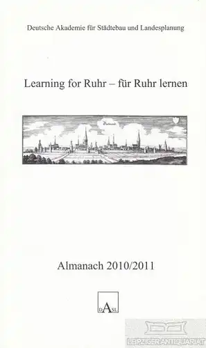 Buch: Almanach 2010/2011: Learning for Ruhr - für Ruhr lernen, Wekel, Julian