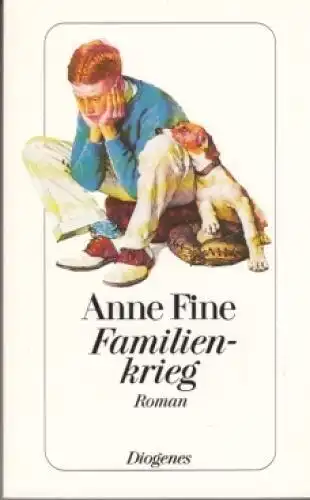Buch: Familienkrieg, Fine, Anne. Detebe, 1996, Diogenes Verlag, Roman