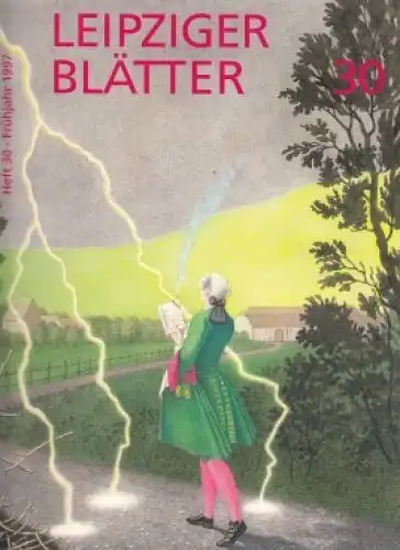 Buch: Leipziger Blätter. Heft 30, Richter, Helmut u.a. 1997, Passage Verlag