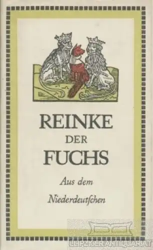 Sammlung Dieterich 70, Reinke der Fuchs, Soltau, Dietrich Wilhelm. 1963