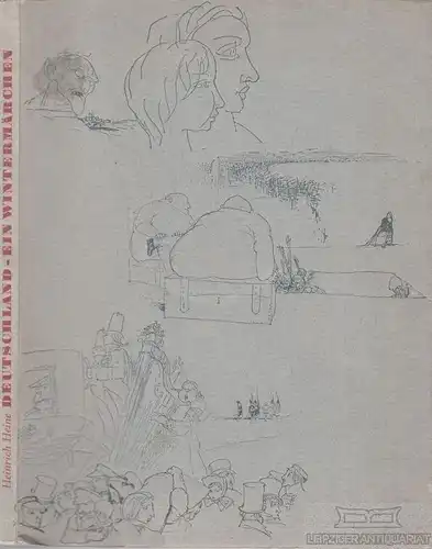 Buch: Deutschland - Ein Wintermärchen, Heine, Heinrich. Hochschuldruck, 1958