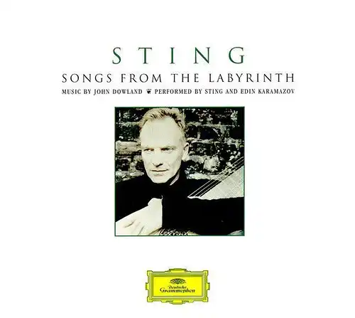 CD: Sting - Songs From The Labyrinth. 2006 UMG Recordings Digi-CD