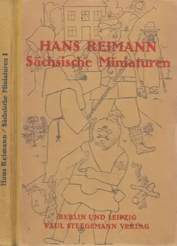 Buch: Sächsische Miniaturen, Reimann, Hans. Sächsische Miniaturen, 1928