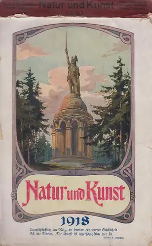 Kalender: Natur und Kunst 1918, Verlag Holland & Josenhans, Pestalozzi-Verein