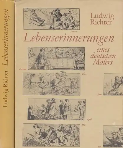 Buch: Lebenserinnerungen eines deutschen Malers, Richter, Ludwig. 1985, Weidlich