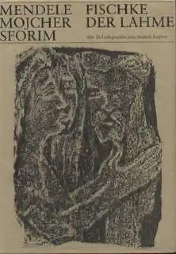 Buch: Fischke der Lahme, Sforim, Mendele Mojcher. 1978, Reclam Verlag