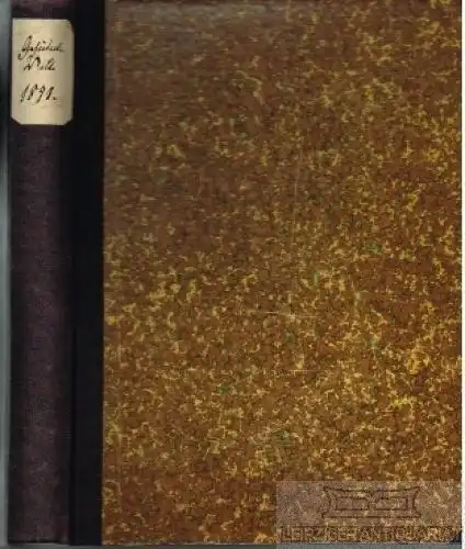 Die gefiederte Welt. 20. Jahrgang Heft 1- 52, Ruß, Karl. 1891, gebraucht, gut