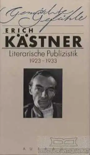 Buch: Gemischte Gefühle, Kästner, Erich. 2 Bände, 1989, Aufbau Verlag