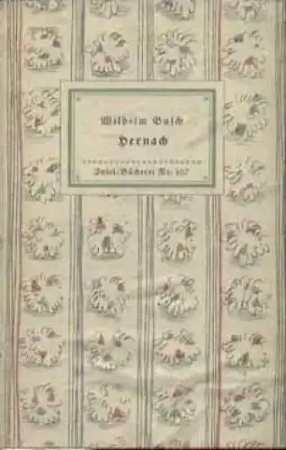 Insel-Bücherei 507, Hernach, Busch, Wilhelm, Insel-Verlag, gebraucht, gut