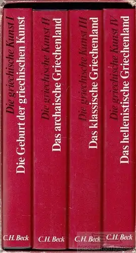 Buch: Die Geburt der griechischen Kunst, Demargne, Pierre. 4 Bände, 1977