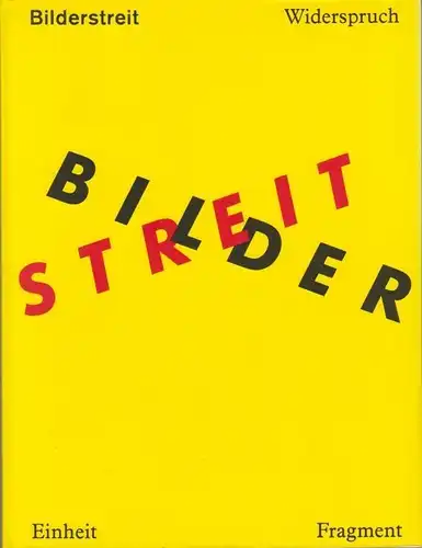 Buch: Bilderstreit, Gohr, Siegfried , Johannes Gachnang. 1989, DuMont Buchverlag
