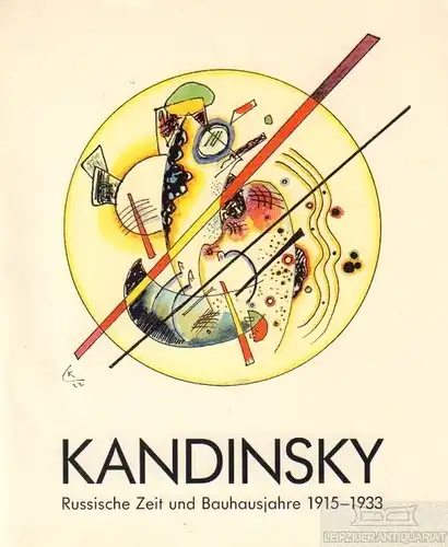 Buch: Kandinsky, Hahn, Peter. 1984, Publica Verlagsgesellschaft, gebraucht, gut