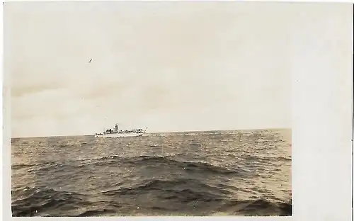 AK Dampfer Kaiser. ca. 1925, Schifffahrt, Postkarte, gebraucht, gut