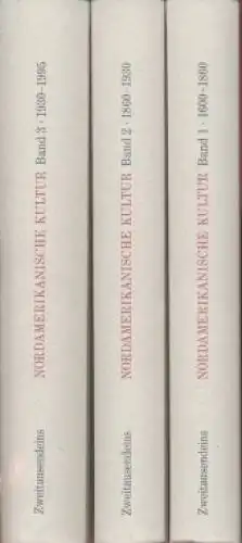 Buch: Geschichte der nordamerikanischen Kultur, Raeithel, Gert. 3 Bände, 1995