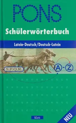 Buch: PONS Schülerwörterbuch Latein-Deutsch / Deutsch-Latein, Hau. 2001