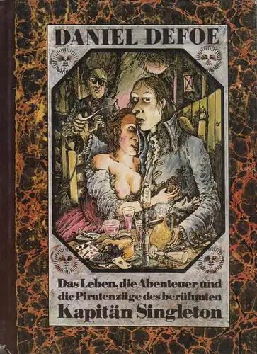 Buch: Kapitän Singleton, Defoe, Daniel, Verlag Neues Leben, gebraucht, gut, 1985