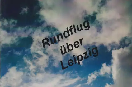 Buch: Rundflug über Leipzig, gebraucht, sehr gut, Fotobuch