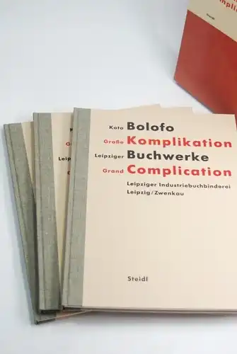 Buch: Große Komplikationen - Grand Complication, Bolofo, Koto. 3 Bände, 2010