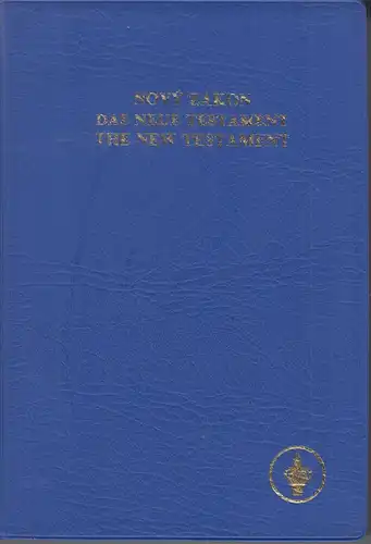 Buch: Novy Zakon / Das Neue Testament / The New Testament, 1995, Gideonbund