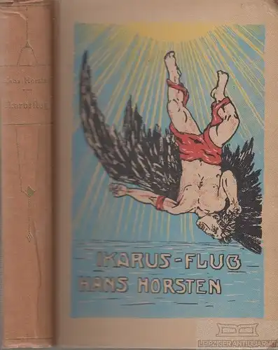 Buch: Ikarusflug, Horsten, Hans, Lindner & Söhne, Verlagsbuchhandlung