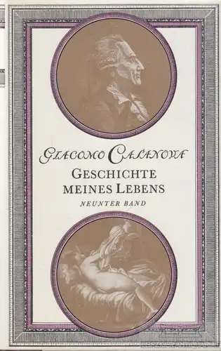 Buch: Geschichte meines Lebens 9, Casanova, Giacomo. 1987, gebraucht, gut