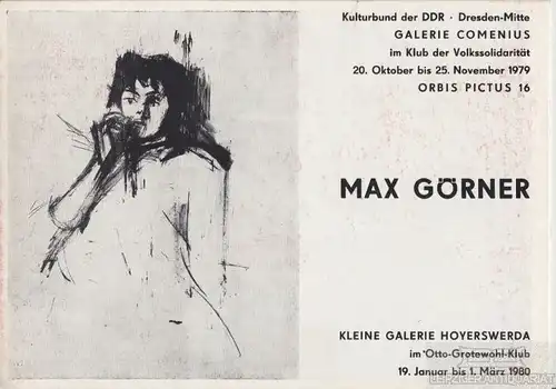 Buch: Max Görner, Schmidt, Martin. Orbis Pictus, 1979, Kulturbund der DDR