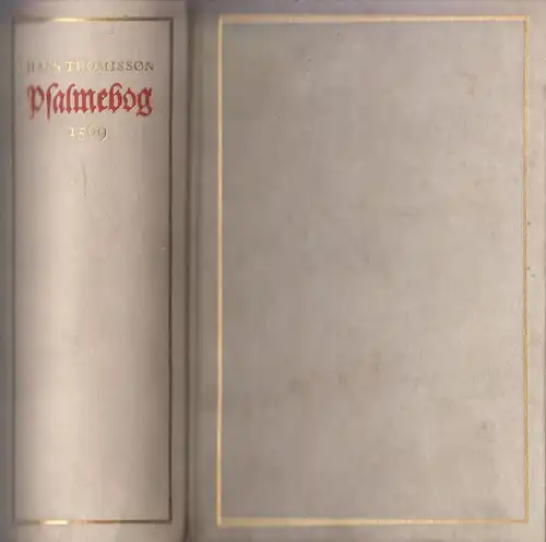 Buch: Psalmebog. Thomisson, Hans, 1968, Samfundet Dansk Kirkesang, in Dänisch