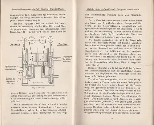 Buch: Daimler-Sechszylinder-Flugmotor Type D III, Daimler-Motoren-Gesellschaft