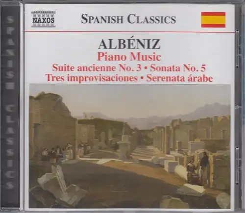 CD: Isaac Albeniz, Piano Music, 2014, Naxos, gebraucht, gut