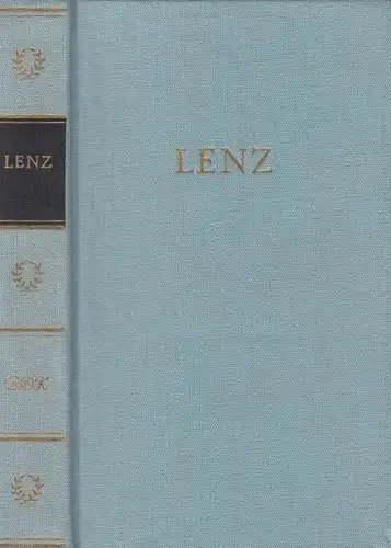 Buch: Lenz Werke in einem Band, Lenz, Jakob Michael Reinhold. 1980