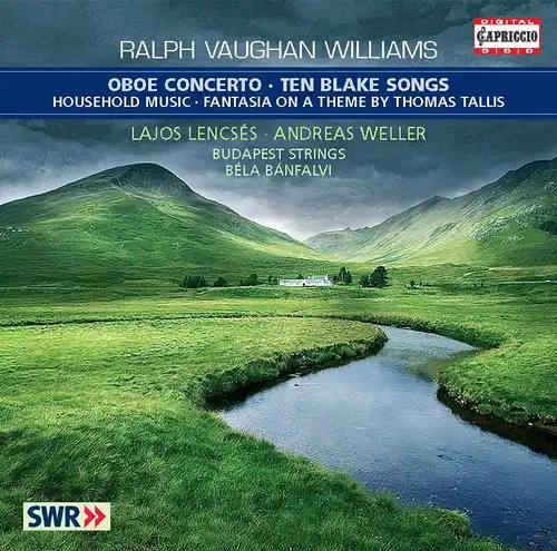 CD: Ralph Vaughan Williams, Oboe Concerto / Ten Blake Songs, 2009, Capriccio